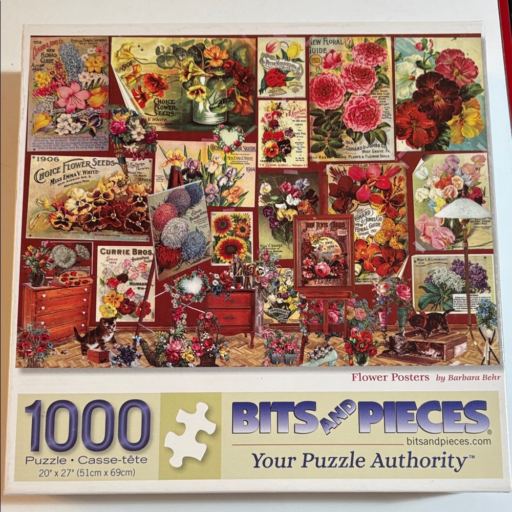 Flower Puzzle - 1000 Pieces